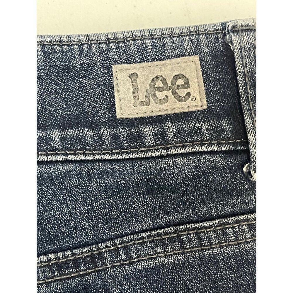 Lee Women's Size Flex Motion Regular Fit Straight Leg Jean Royal Chakra 16 - Picture 6 of 15